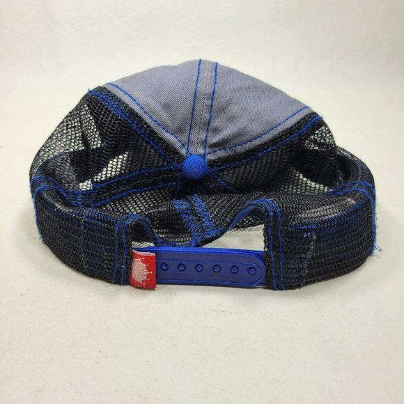 Budwieser Snapback Hat Trucker Cap Gray Black Mesh Back Logo 2014 - Picture 5 of 9